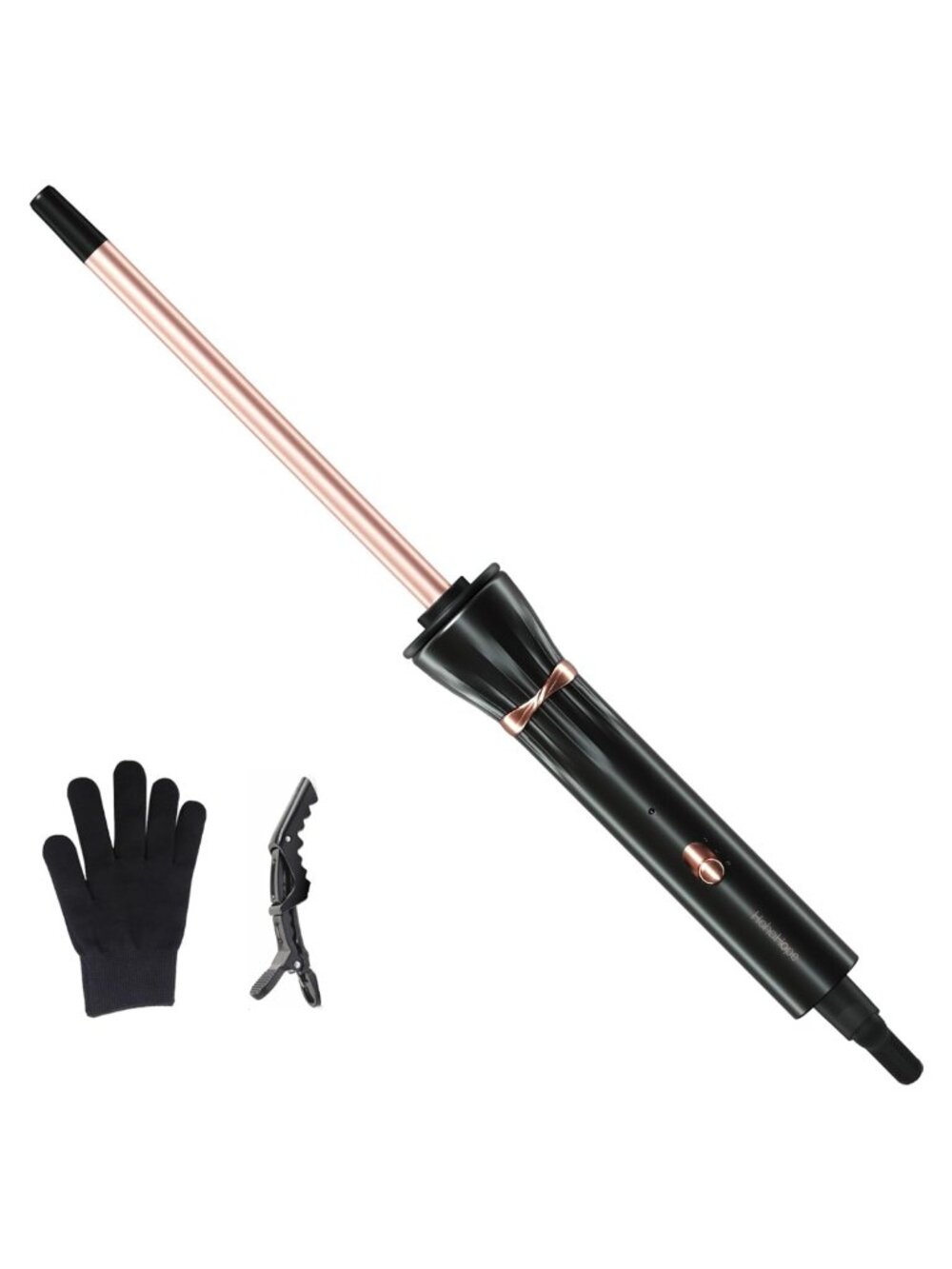 3/8 Inch Ceramic Curling Wand Small Barrel Tight Curls Travel